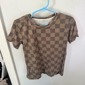 Forever French checkered t-shirt